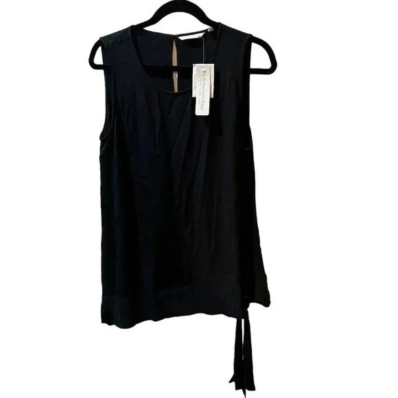 Soft Surroundings Women's Black Sleeveless Blouse Size M Casual Top - Picture 1 of 13